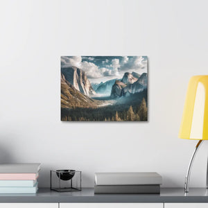 Yosemite Mountains Stretched – Lifelong Color - Dipaliz - Prints