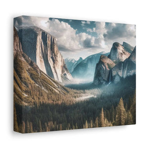 Yosemite Mountains Stretched – Lifelong Color - Dipaliz - Prints