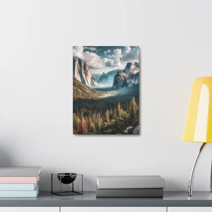 Yosemite Mountains Stretched – Lifelong Color - Dipaliz - Prints