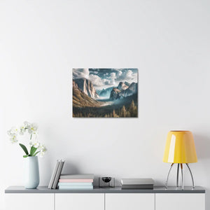 Yosemite Mountains Stretched – Lifelong Color - Dipaliz - Prints