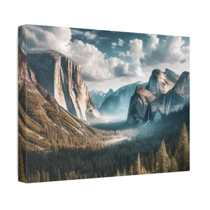 Yosemite Mountains Stretched – Lifelong Color - Dipaliz - Prints