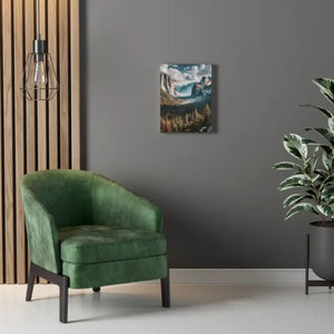 Yosemite Mountains Canvas Print Lifelong Color Guarantee Dipaliz - Prints