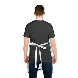 Stylish Cake Lover’s Apron - Blue Icing Design - Dipaliz - Aprons