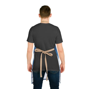 Stylish Cake Lover’s Apron - Blue Icing Design - Dipaliz - Aprons