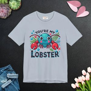 Soft Lobster Unisex Jersey - Ribbed Knit Collars - Dipaliz - T-shirts