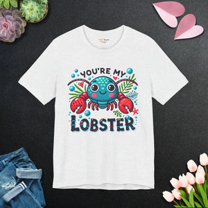Soft Lobster Unisex Jersey - Ribbed Knit Collars - Dipaliz - T-shirts