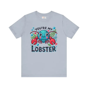 Lobster Unisex Jersey Short Sleeve Tee - Comfort Fit - Dipaliz - Light Blue / s - T-shirts