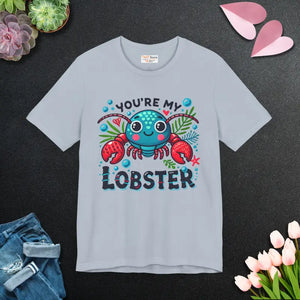 Lobster Unisex Jersey Short Sleeve Tee - Comfort Fit - Dipaliz - T-shirts