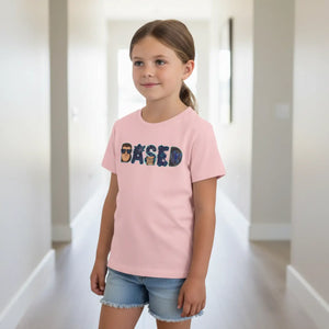 Youth ?Based’ Graphic Tee – Cool Sunglasses Design - T-shirts - m
