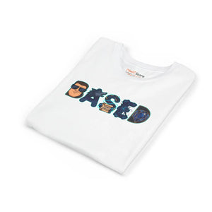 Youth ?Based’ Graphic Tee – Cool Sunglasses Design - T-shirts