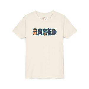 Youth ?Based’ Graphic Tee – Cool Sunglasses Design - T-shirts