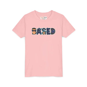 Youth ?Based’ Graphic Tee – Cool Sunglasses Design - T-shirts
