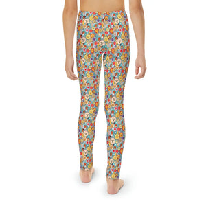 Adorable Animals Youth Leggings - Polyester Spandex - Dipaliz - Activewear