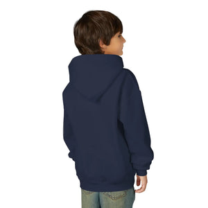 Youth Halloween Pumpkin Hoodie, Cute Jack-o’-lantern & Bats Sweatshirt - Hoodies