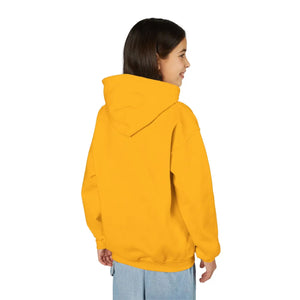 Youth Halloween Pumpkin Hoodie, Cute Jack-o’-lantern & Bats Sweatshirt - Hoodies