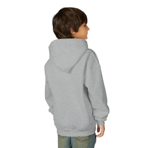 Youth Halloween Pumpkin Hoodie, Cute Jack-o’-lantern & Bats Sweatshirt - Hoodies