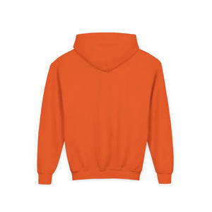Youth Halloween Pumpkin Hoodie, Cute Jack-o’-lantern & Bats Sweatshirt - Hoodies