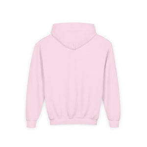 Youth Hoodie, Minimal Floral Crest ?Grow Wild’ Chest Design - Hoodies