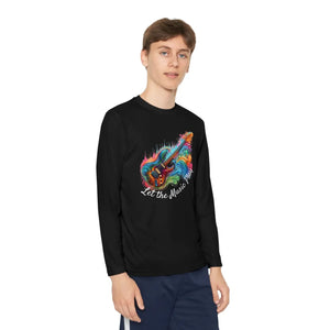 Active Youth Long Sleeve Music Tee - Performance - Dipaliz - T-shirts - s