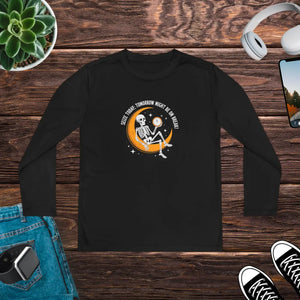 Athletic Youth Long Sleeve - Skeleton Moon Quick Dry - Dipaliz - T-shirts