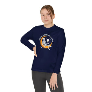 Athletic Youth Long Sleeve - Skeleton Moon Quick Dry - Dipaliz - T-shirts
