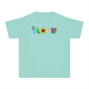 Youth Tee - ?Bloom’ Floral Sunshine Graphic Shirt - T-shirts