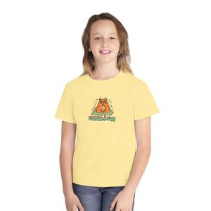Youth Tee, Chill Like a Capy: Cute Capybara Kids Shirt - T-shirts