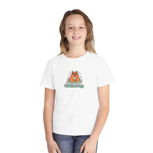Youth Tee, Chill Like a Capy: Cute Capybara Kids Shirt - T-shirts