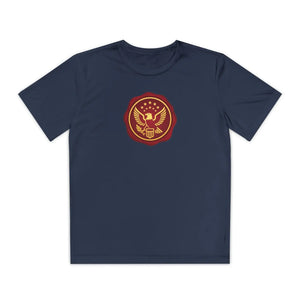 Youth Tee - Vintage Eagle Crest Logo Kids Shirt - T-shirts - s