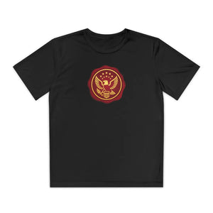Youth Tee - Vintage Eagle Crest Logo Kids Shirt - T-shirts - s
