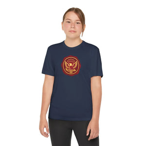 Youth Tee - Vintage Eagle Crest Logo Kids Shirt - T-shirts - s