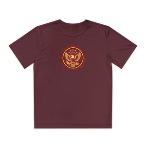 Youth Tee - Vintage Eagle Crest Logo Kids Shirt - T-shirts - s