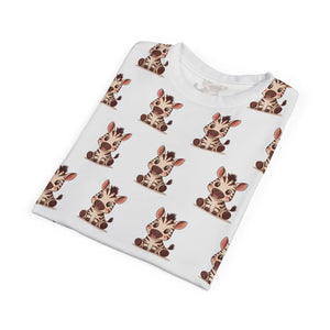 Cool and Stylish Zebra Microfiber-knit T-shirt - Dipaliz - T-shirts