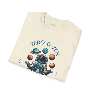 Zero g Zen Cotton Tee - Astronaut Vibes - Dipaliz - T-shirts