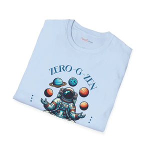 Zero g Zen Cotton Tee - Astronaut Vibes - Dipaliz - T-shirts