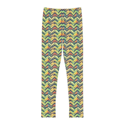 Zigzag Leggings: Colorful Style for your Active Kid - Kids Clothes