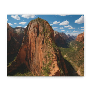 Zion National Park Canvas – Matte Wall Art - Dipaliz - Posters Prints & Visual Artwork
