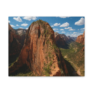 Zion National Park Canvas – Matte Wall Art - Dipaliz - Posters Prints & Visual Artwork