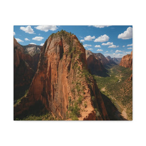 Zion National Park Canvas – Matte Wall Art - Dipaliz - Posters Prints & Visual Artwork