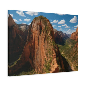 Zion National Park Canvas – Matte Wall Art - Dipaliz - Posters Prints & Visual Artwork