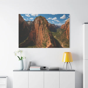 Zion National Park Canvas – Matte Wall Art - Dipaliz - Posters Prints & Visual Artwork