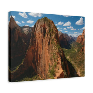 Zion National Park Canvas – Matte Wall Art - Dipaliz - Posters Prints & Visual Artwork