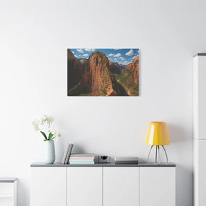 Zion National Park Canvas – Matte Wall Art - Dipaliz - Posters Prints & Visual Artwork