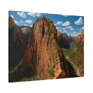 Zion National Park Canvas – Matte Wall Art - Dipaliz - Posters Prints & Visual Artwork