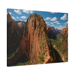 Zion National Park Canvas – Matte Wall Art - Dipaliz - Posters Prints & Visual Artwork