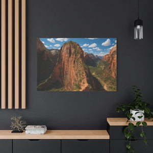 Zion National Park Canvas – Matte Wall Art - Dipaliz - Posters Prints & Visual Artwork