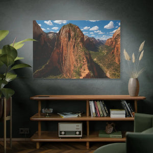 Zion National Park Canvas – Matte Wall Art - Dipaliz - Posters Prints & Visual Artwork