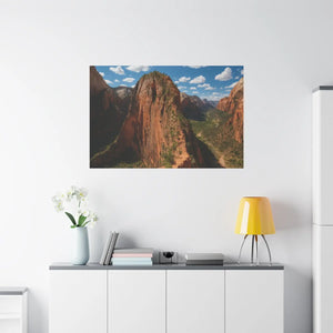 Zion National Park Canvas – Matte Wall Art - Dipaliz - Posters Prints & Visual Artwork