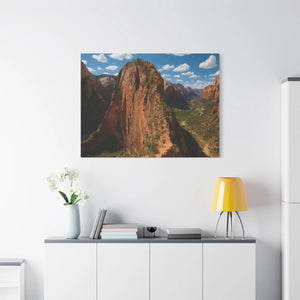 Zion National Park Canvas – Matte Wall Art - Dipaliz - Posters Prints & Visual Artwork