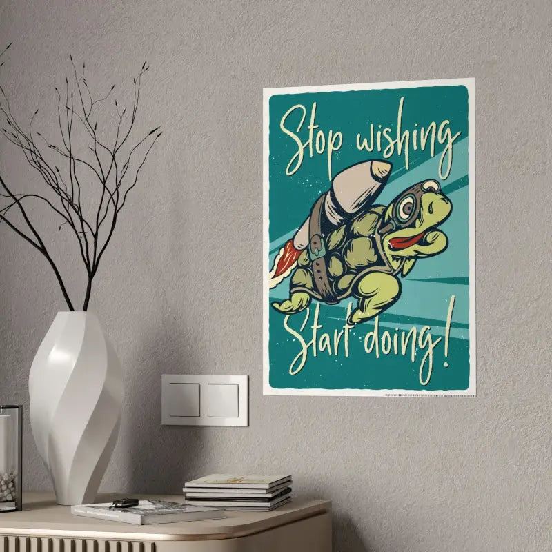 Zodiac Poster: Stop Wishing Start Gloss-ing! - Poster